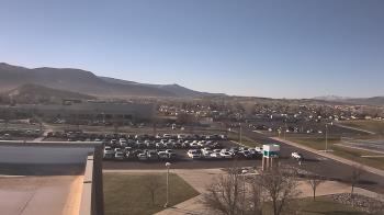 Weather camera view of Canyon View High School.