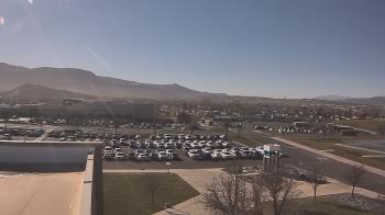 Weather camera view of Canyon View High School.