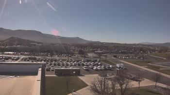Weather camera view of Canyon View High School.