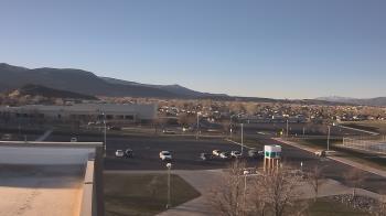 Weather camera view of Canyon View High School.