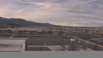 Weather camera view of Canyon View High School.