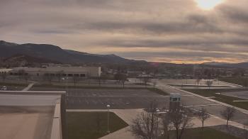 Weather camera view of Canyon View High School.