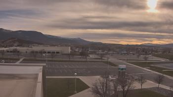 Weather camera view of Canyon View High School.