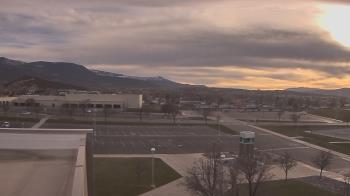 Weather camera view of Canyon View High School.