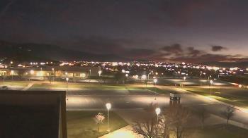 Weather camera view of Canyon View High School.