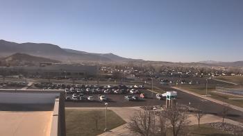 Weather camera view of Canyon View High School.