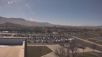 Weather camera view of Canyon View High School.