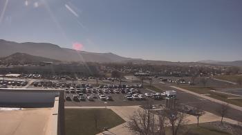 Weather camera view of Canyon View High School.