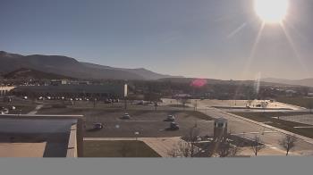 Weather camera view of Canyon View High School.