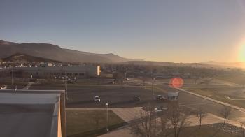 Weather camera view of Canyon View High School.
