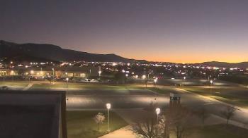 Weather camera view of Canyon View High School.