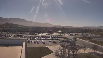Weather camera view of Canyon View High School.