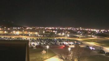 Weather camera view of Canyon View High School.