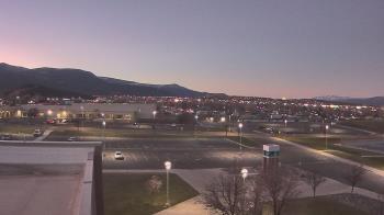 Weather camera view of Canyon View High School.