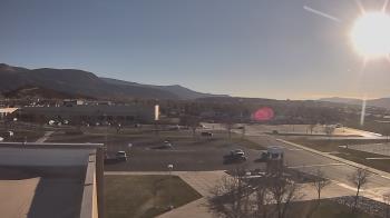 Weather camera view of Canyon View High School.