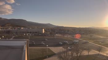 Weather camera view of Canyon View High School.