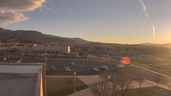 Weather camera view of Canyon View High School.