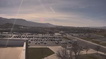 Weather camera view of Canyon View High School.