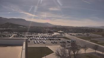 Weather camera view of Canyon View High School.
