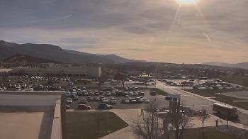 Weather camera view of Canyon View High School.