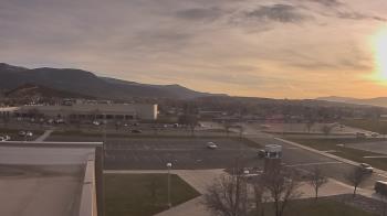 Weather camera view of Canyon View High School.