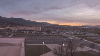 Weather camera view of Canyon View High School.