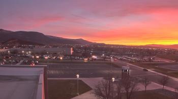 Weather camera view of Canyon View High School.