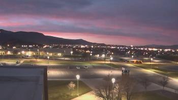 Weather camera view of Canyon View High School.