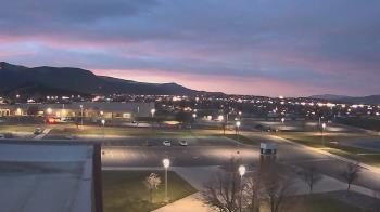 Weather camera view of Canyon View High School.