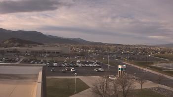 Weather camera view of Canyon View High School.