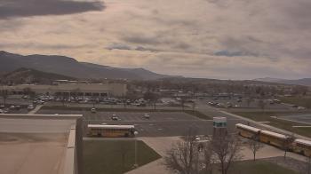 Weather camera view of Canyon View High School.
