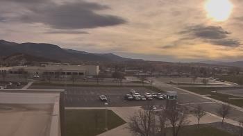 Weather camera view of Canyon View High School.