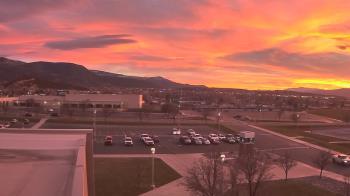 Weather camera view of Canyon View High School.