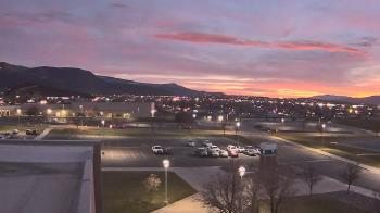 Weather camera view of Canyon View High School.