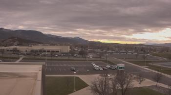 Weather camera view of Canyon View High School.