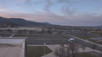 Weather camera view of Canyon View High School.