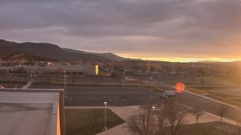 Weather camera view of Canyon View High School.