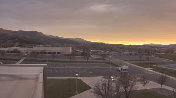 Weather camera view of Canyon View High School.
