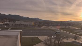 Weather camera view of Canyon View High School.