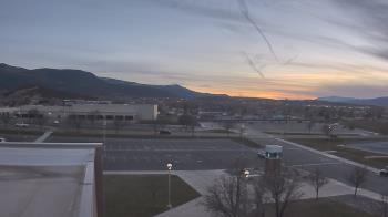 Weather camera view of Canyon View High School.