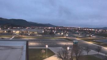 Weather camera view of Canyon View High School.