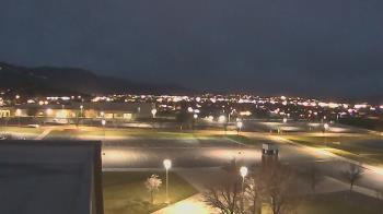 Weather camera view of Canyon View High School.