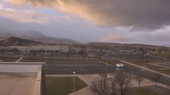 Weather camera view of Canyon View High School.