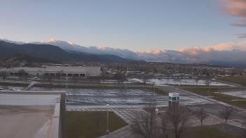 Weather camera view of Canyon View High School.