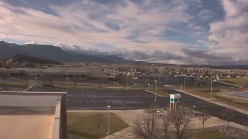 Weather camera view of Canyon View High School.