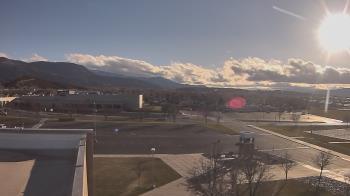 Weather camera view of Canyon View High School.