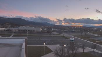 Weather camera view of Canyon View High School.