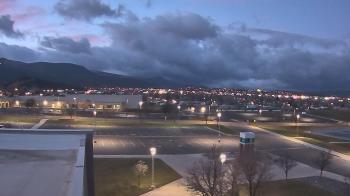 Weather camera view of Canyon View High School.