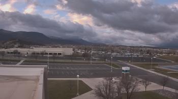Weather camera view of Canyon View High School.