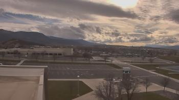 Weather camera view of Canyon View High School.